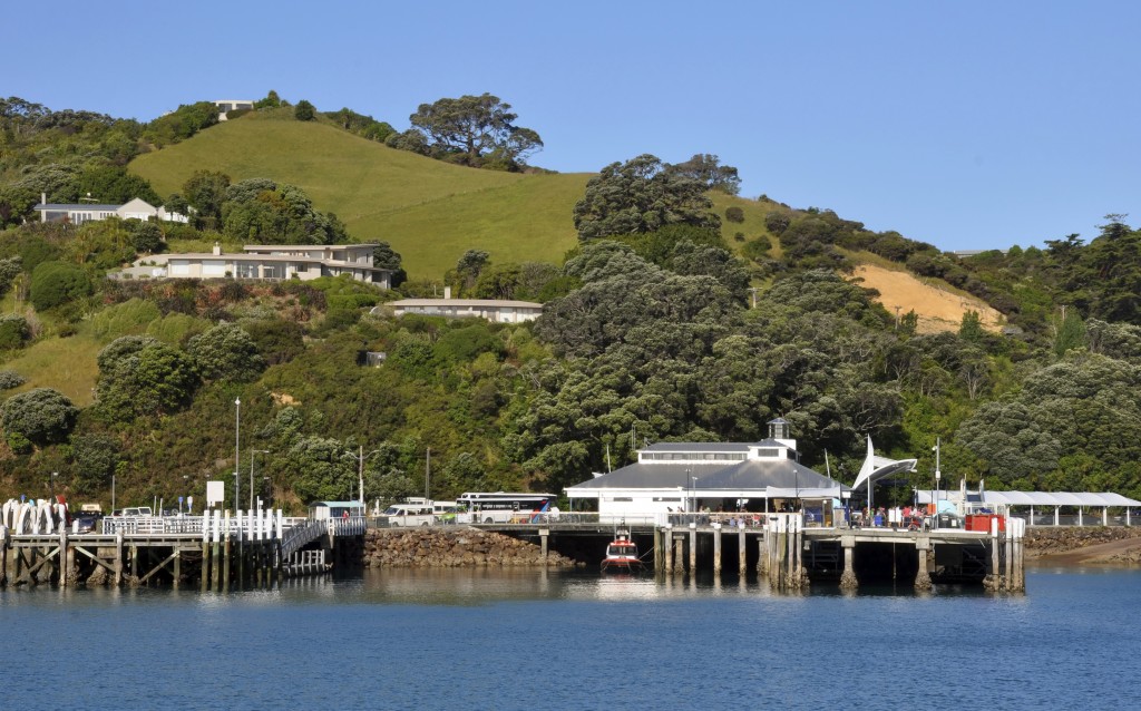 Waiheke Island Ferry wharf, Auckland, New Zealand