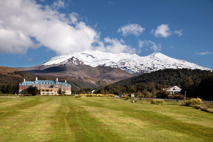 Chateau Tongariro in Tongariro National Park